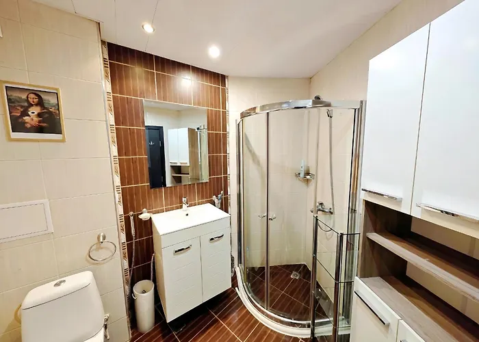 Kj - Swimmingpool - 3 Min From The Lägenhet Burgas